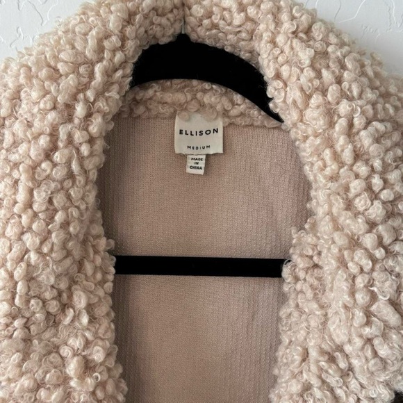 Ellison Cream Teddy Jacket - Picture 5 of 5